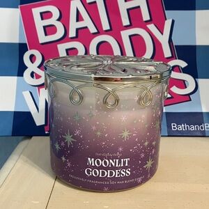 Bath & Body Works Moonlit Goddess Purple Candle